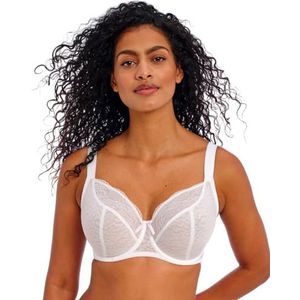 Freya Dames Fancies Beugel Balkon K Cup BH, Wit, 60N
