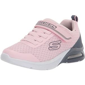 Skechers 302343L LTPK Sneaker, Licht Roze Mesh/Houtskool Trim, 9.5 UK