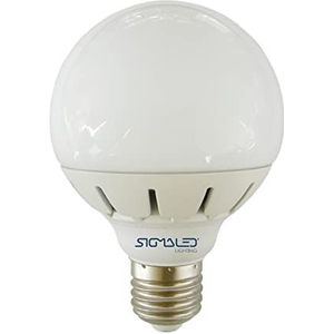 VoltNext Ledlamp Glogo G80, grote fitting E27, 10 Watt, warm wit, 3000 K, 800 lumen, 80 x 116 mm, vermogen 60 Watt