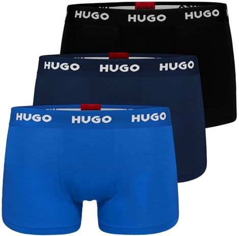 HUGO - Boxershorts - Effen - Regular Fit - Set van 3 - Katoenmix