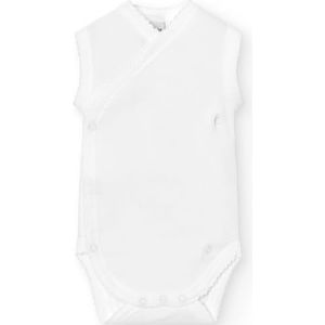 BABIDU Babybody met bandjes, 100% katoen, hypoallergeen, baby- en premature body met kruissluiting, zachte en ademende stof, uniseks kleding voor baby's en meisjes