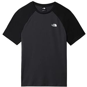 The North Face - Tanken Raglan T-shirt Herr - ASPHALT GREY/TNF BLACK, M