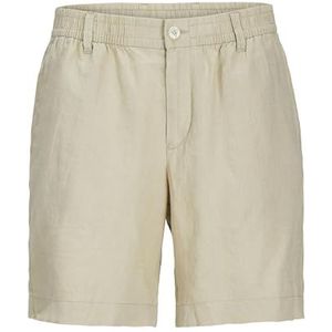 JACK & JONES JPSTBILL JJLAWRENCE Linnen Short SN, fields of rye, XL