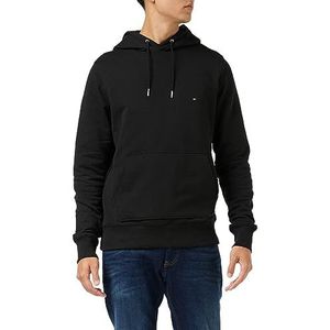 Tommy Hilfiger Sweatshirt met capuchon voor heren, Zwart, XL