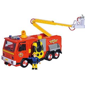 Simba – Brandweerman Sam – Ultimate Jupiter – brandweerauto met walkietalkie + 1 figuur – tonen en lichten – waterstraalfunctie – batterijen inbegrepen – 109251098038