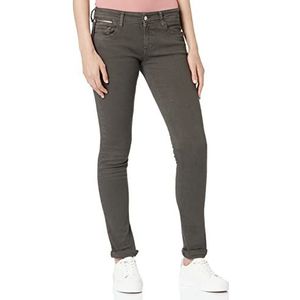 Replay Luz Coin Skinny jeans voor dames, Rood (Charcoal 40), 29W x 32L