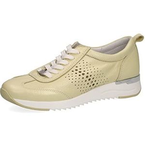 CAPRICE Dames Sneaker 9-9-23500-28 G-breedte Maat: EU, Saffron White, 39 EU