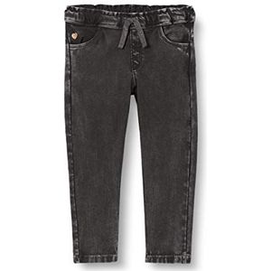 Noppies G-broek voor babymeisjes, regular fit broek, Dark Grey Wash - P050, 50 cm