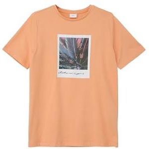 s.Oliver Junior T-shirt voor jongens met frontrpint, 2110, 164 cm