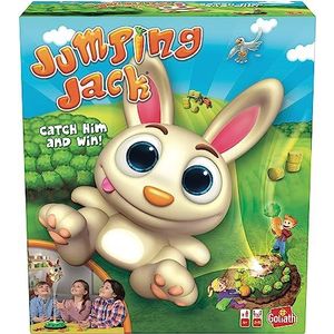 Goliath Jumping Jack, bordspel met konijnen vanaf 4 jaar, gezelschapsspellen voor 2 tot 5 spelers