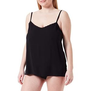 HUGO Savanna_Camisole Nightwear_Vest voor dames, zwart 1, L