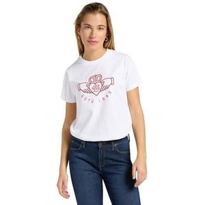 Lee SMALL Graphic Tee 1, ecru, L