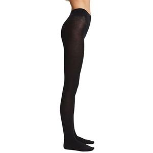 ESPRIT Dames Panty Cotton Feeling W Ti katoen eenkleurig 1 paar, Zwart Black 3000, 40-42