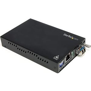 Startech.com Gigabit Ethernet Media converter LC Multi Mode zwart