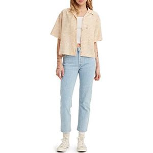 Levi's - 501 Crop Z2302 - Jeans - Blauw - Stof - 1 Stuk