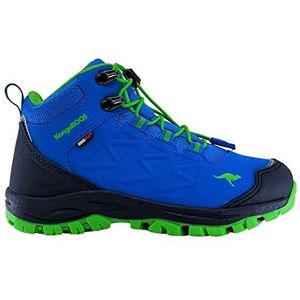 KangaROOS Heren K-XT para Mid RTX Wandelschoen, Navy/Lime, 37 EU