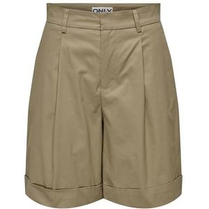 ONLROSALIE HW Bermuda Shorts PNT, Amphora, XL