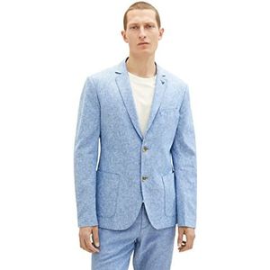 TOM TAILOR Uomini colbert 1037190, 26507 - Helsinki Night Blue Chambray, 44