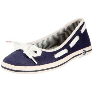 s.Oliver Casual ballerina's voor dames, Blau Blau Navy 805, 40 EU