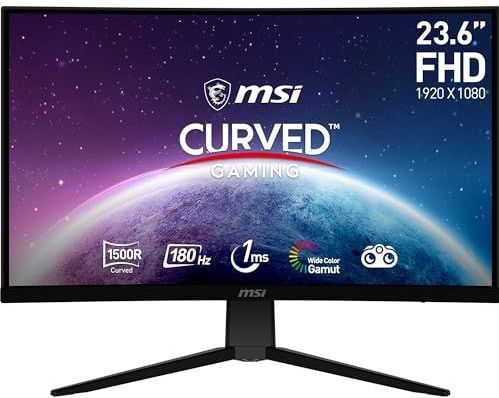 MSI G2422C - Gaming Monitor - 23,6 inch - FHD - 180 Hz - 1 ms Responstijd