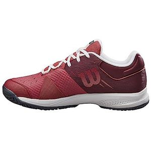 Wilson Kaos Comp 3.0 tennisschoenen voor dames, Earth Red Fig Zilver Roze, 41.5 EU