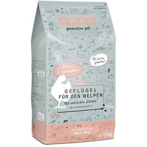 GRAU - het origineel - Droogvoer voor honden - Puppy - Gevogelte, 1 verpakking (1 x 12 kg), glutenvrij, voor je puppy