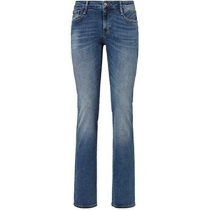 Mavi Olivia Rinse Majorca Str Straight-Cut Jeans voor dames, Denim 488, 28W x 36L