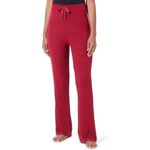 BOSS Loungewear_broek voor dames, dark red, L