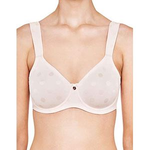 Susa Rhodos Beha voor dames, Zachte Perzik Beige, 80F