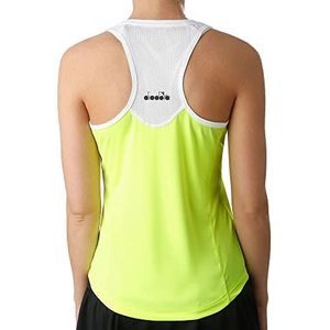 Diadora dames, Court Tank-top geel, wit, XL bovenkleding