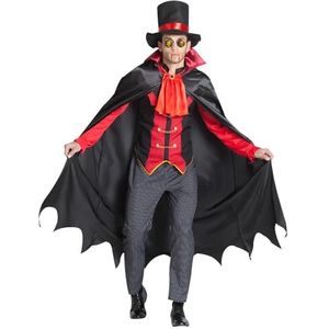 Boland - Vampier Master kostuum voor volwassenen, carnaval kostuum, kostuum set voor Halloween, carnaval en themafeesten