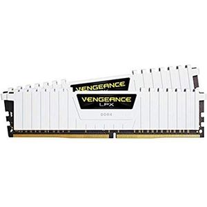 Corsair Vengeance LPX 16GB (2x8GB) DDR4 2666MHz C16 XMP 2.0 High Performance Desktop werkgeheugenkit, wit