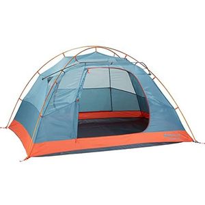 Marmot Catalyst 3P, Lichtgewicht 2/3 Man Trekking Tent, Waterdicht Backpacking Tent voor Camping en Wandelen, Red Sun/Cascade Blue, 3 Person