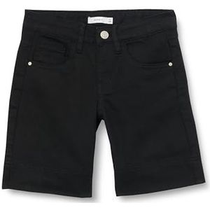 NAME IT - ROSE - Broek - Zwart - 5-pocket-style - Verstelbare Taille