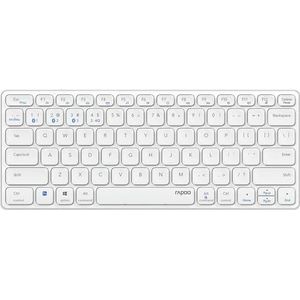 Rapoo E9600M toetsenbord Bluetooth QWERTY Wit
