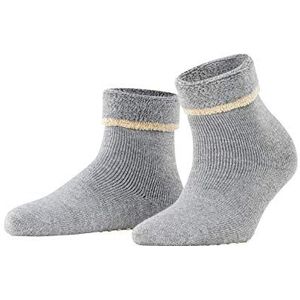 ESPRIT Dames Stopper sokken Cozy W HP Wol Noppen op de zool 1 Paar, Grijs (Mid Grey Melange 3530), 35-38
