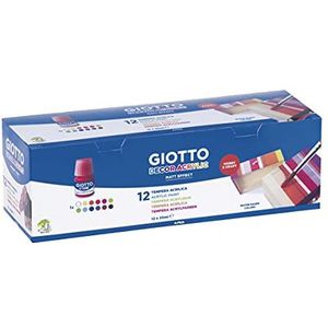 Giotto 530600 verpakking 12 stuks decor acrylic, 12 x 25 ml