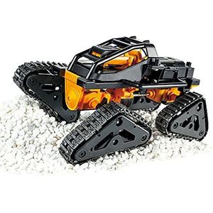 TAMIYA Taymia 70247 4-track kettingvoertuig-RC bouwset, programmeerbare robot, leerbox, meerkleurig