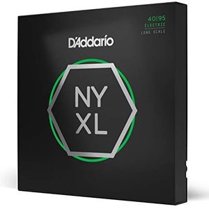 D'Addario NYXL4095 Nikkel Wound Bass gitaarsnaren (Super Light, 40-95, Long Scale)
