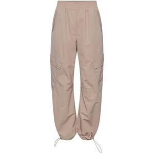 Bestseller A/S Pcjill Cargo Joggingbroek voor dames, White Pepper, XL