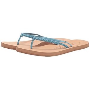 ROXY Dames Cabo J Flip Flops, Blauwe Surf, 39 EU