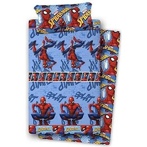 Asditex Beddengoedset flanel Spiderman voor bed 90 cm.