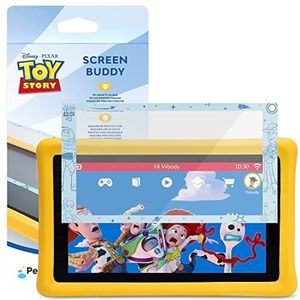 Pebble Gear Toy Story 4 Screen Buddy - Pellicola salvaschermo in vetro temperato antigraffio con tablet Toy Story 4 Design 7'per bambini