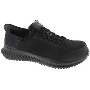Skechers Men's Hands Free Slip-Ins Tilido Fletchit Comp Toe Construction Shoe, Black, 10 Wide