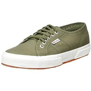 Superga 2750-Cotu Classic uniseks-volwassene Sneaker,Groen Green Sherwood 102,41.5 EU