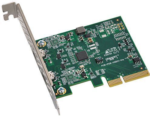 Sonnet - Allegro - Controlekaart - Zwart - 2-poorts USB-C 3.1