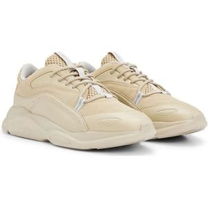 HUGO - Leon Runn - Hardlopen - Beige - Textiel