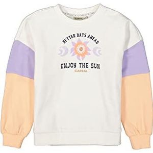 Garcia Kids Meisjessweater, sweatshirt, gebroken wit, 92/98, off-white, 92 cm