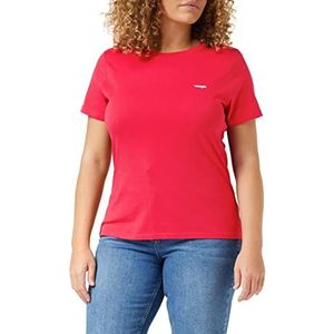 Wrangler Slim Tee T-shirt voor dames, Light Matcha, XL