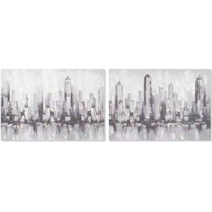 Home ESPRIT Afbeelding New York Loft 100 x 3 x 70 cm (2 stuks)